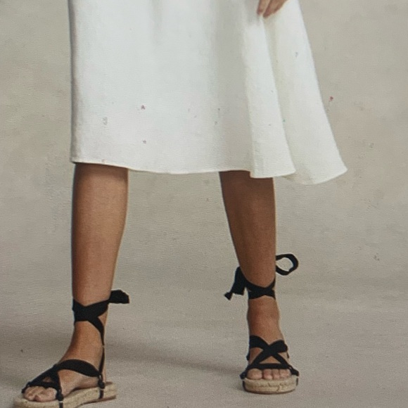 Lauren Ralph Lauren Dresses & Skirts - Lauren Ralf Lauren Tulip Hem  A line Linen Skirt